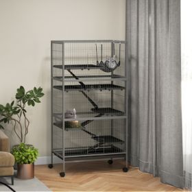 Small Animal Cage Chinchilla Cage (Option: Gray)